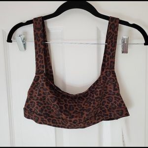 Pacsun leopard swimsuit